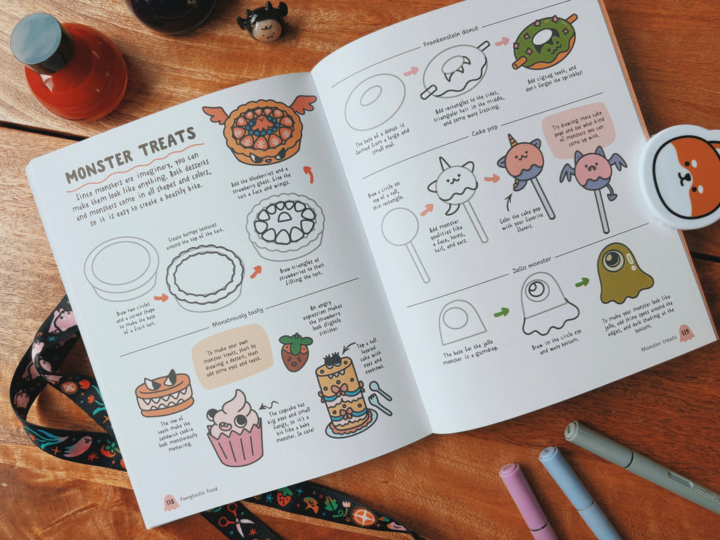 How to Draw Cute Spooky Stuff (signed)