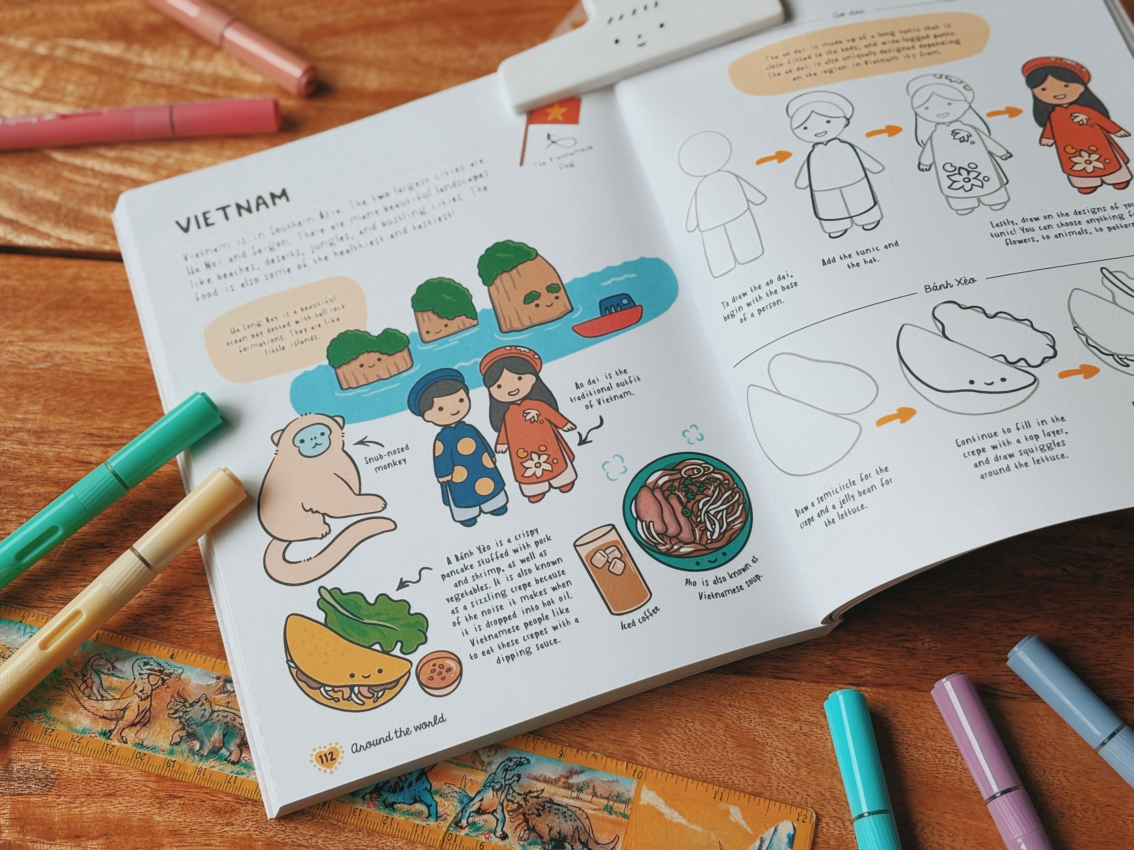 How to Draw Around the World (signed)